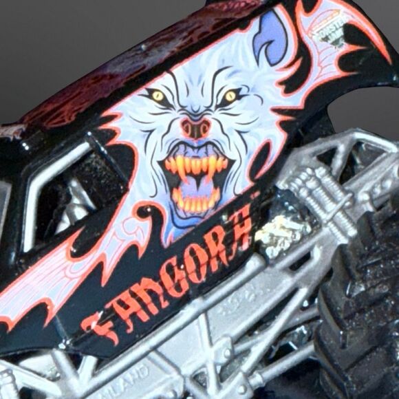 Hot Wheels Monster Jam Fangora Horror Diecast Monster Truck 1:64 Scale A27 - Picture 12 of 12